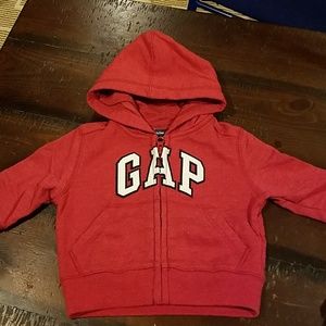 Red GAP sweatshirt